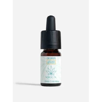 Nordic Oil Cbd Drops 15% Curcumin Piperin 10ml