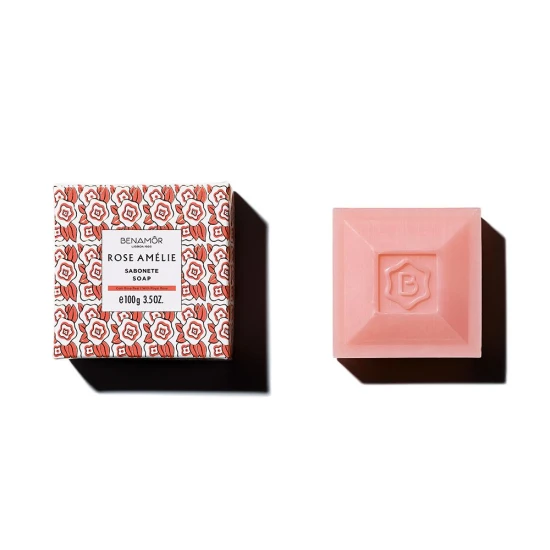 Benamor Rose Amelie Sabonete Perfumed Soap 100g