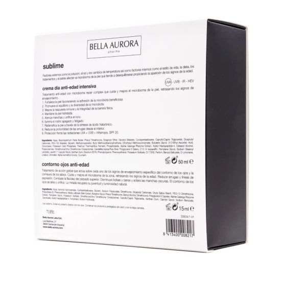 Bella Aurora Pack Sublime Día 50ml+Ojos 15ml