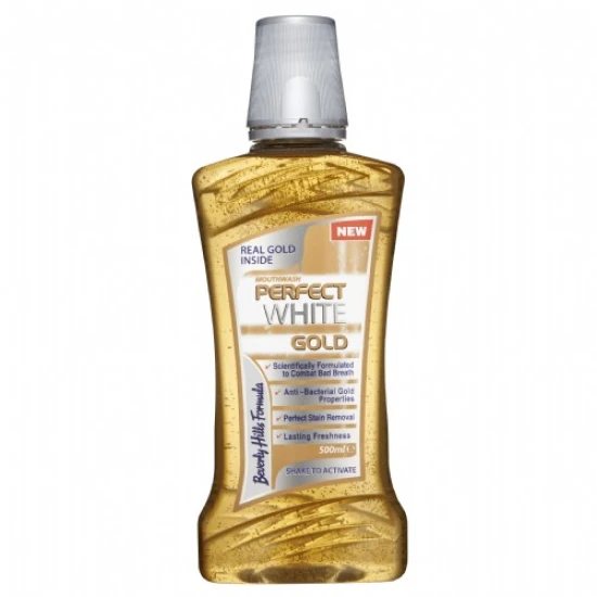 Beverly Hills Formula Perfect White Gold Mouthwash 500ml