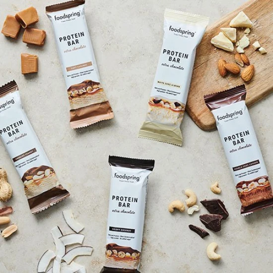 Foodspring Barreta de Proteïnes Extra Xocolata 60g