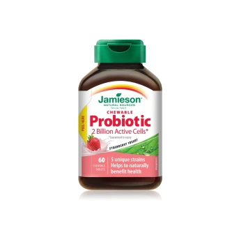 Jamieson Probiotic mastegable 60 comprimits