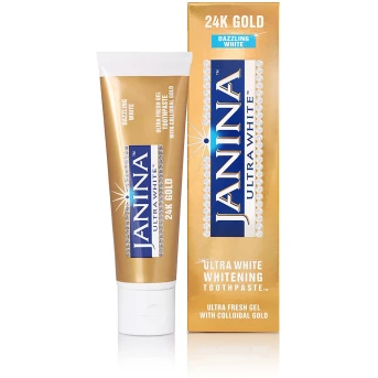 Janina 24k Gold Dazzling White
