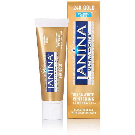 Janina 24k Gold Dazzling White