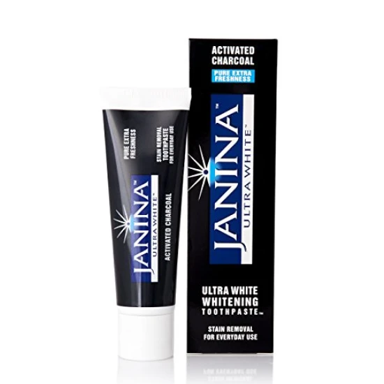 Janina activated charcoal toothpaste 75 ml