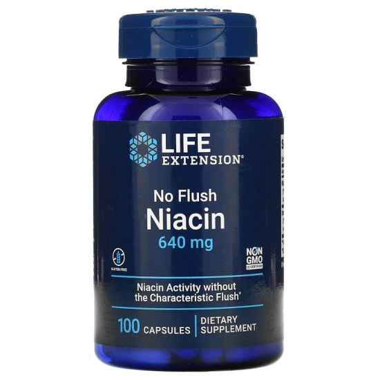 Life Extension Niacina sense enrogiment 800mg 100 càps