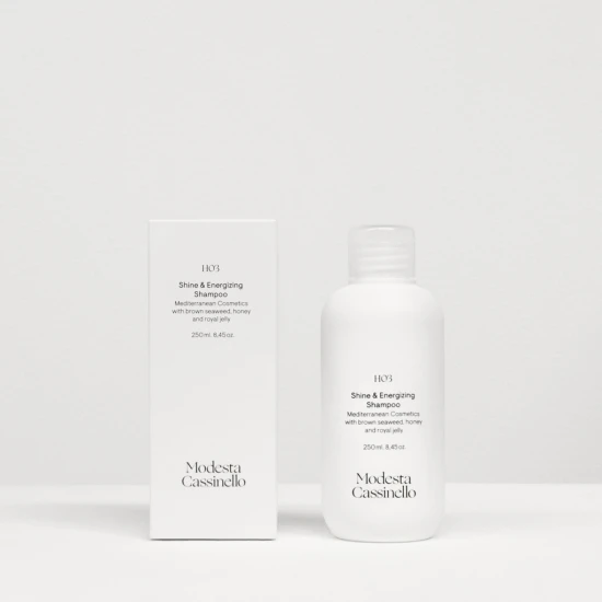 Modesta Cassinello H03 Xampú Brillantor i Energitzant 250ML 