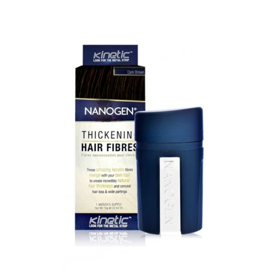 Nanogen keratin thickening hair fibres