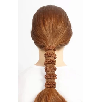 Pilo Silk Hair Ties Mulberry Cobre Fino