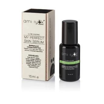 Ami iyök mattifyng and unifying facial fluid