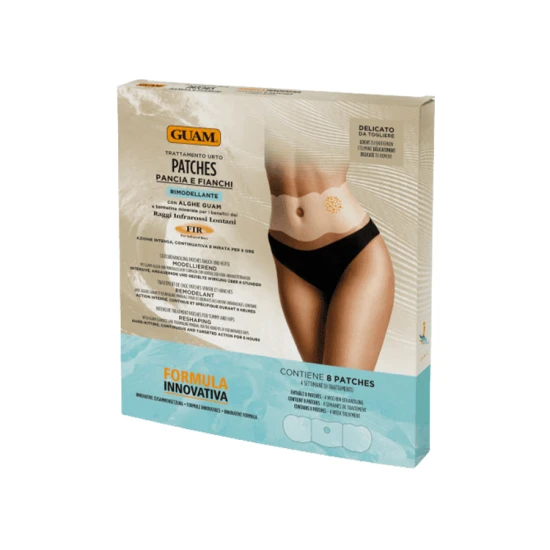 Guam Parches Reductores Vientre Y Cintura X8