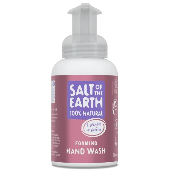 Salt Of The Earth Lavanda + Vainilla Foaming Wash 250ml