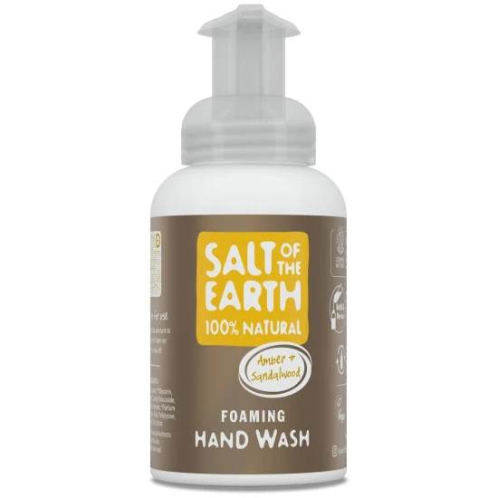 Salt Of The Earth Amber + Sandalwood Foaming Hand Wash 250ml