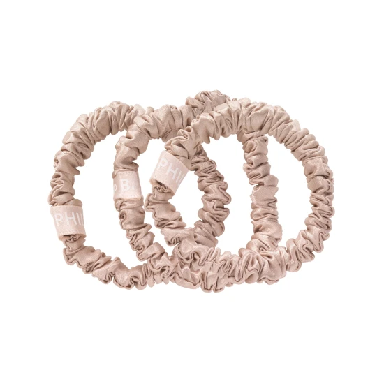 Silky Smooth Petite Champagne Scrunchie