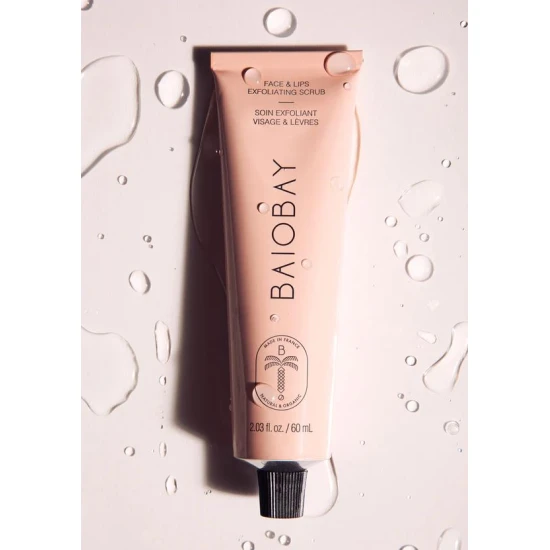 Baiobay Organic Face & Lips Exfoliating Scrub 60ml