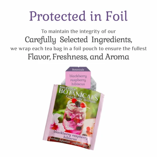 Bigelow Botanicals Infusió d'Aigua Freda Mora Gerd Hibisc