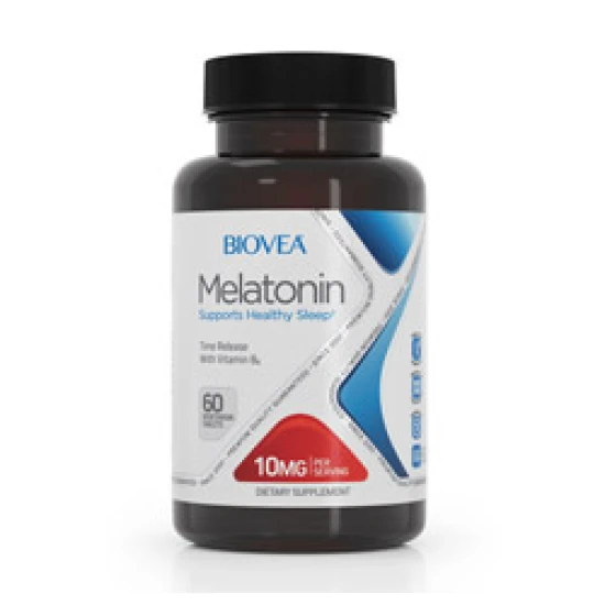 Biovea (Eurovital) 10 MG Melatonin Time Release 60 Tablets