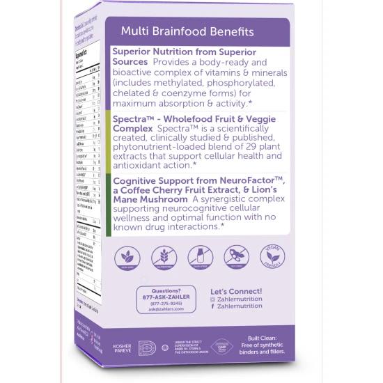 Zahler Multivitamin Brainfood