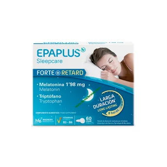 Epaplus Melatonina Forte + Retard 1.98mg 60 caps