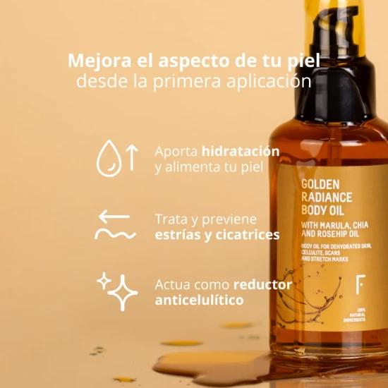 FRESHLY Golden Radiance Body Oil 100 ml