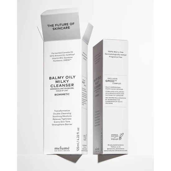MELUMÉ Skinscience Balmy Oily Milky Cleanser 125ml