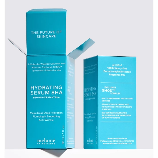 MELUMÉ Skinscience Hydrating Serum 8ha 30ml
