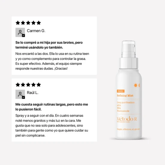 Método R REFINING MIST 50ML