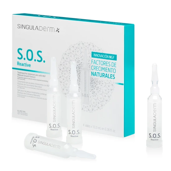 Singuladerm S.O.S Reactive 4 Viales X 10.5ml