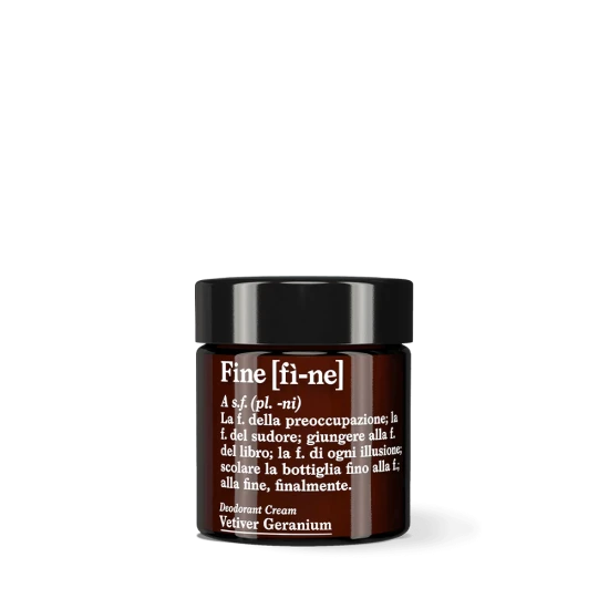 FI-NE Vetiver Geranium Crema Desodorante