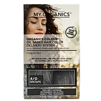 My Organics Colour 4.0 Castaño