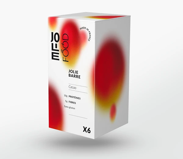 Caja JOLIEFOOD 6 barras de 10gr de ptoteina