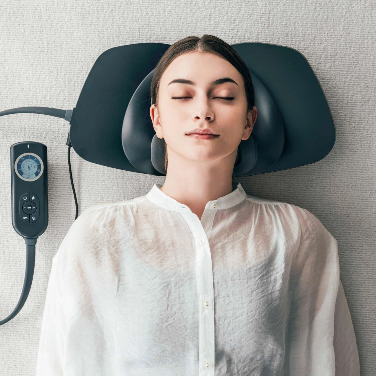 Dispositivo Mytrex para cuidado cervical con calor y EMS