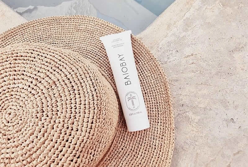 barret de platja amb producte BAIOBAY