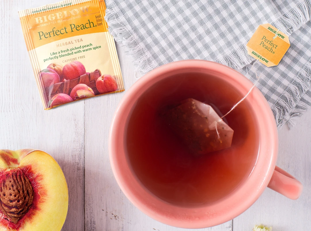 bigelow tea perfect peach venda en línia