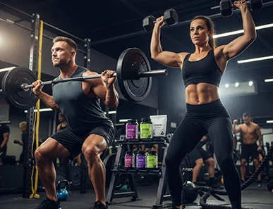 Sello de certificación deportiva y laboratorios independientes