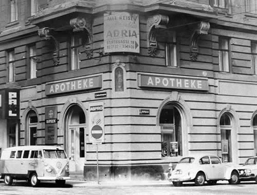 imagen antigua de la fundación de Croma-Pharma