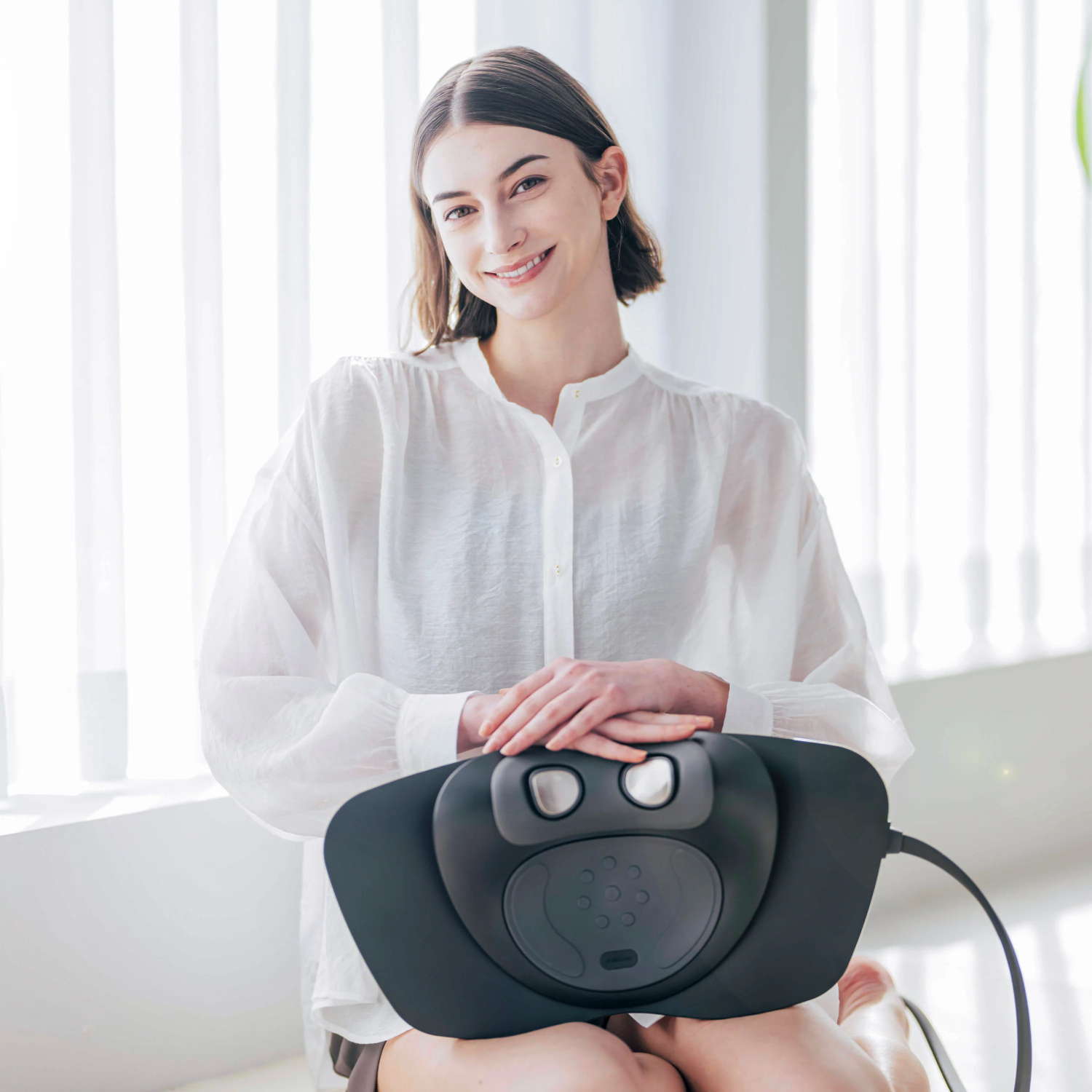 Dispositivo Mytrex para cuidado cervical con calor y EMS