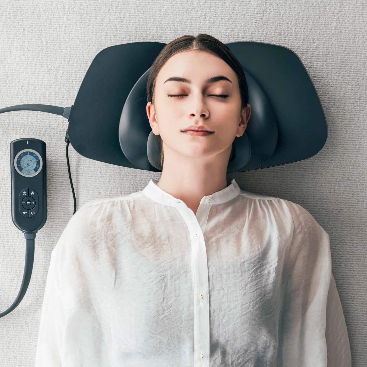 Dispositivo Mytrex para cuidado cervical con calor y EMS